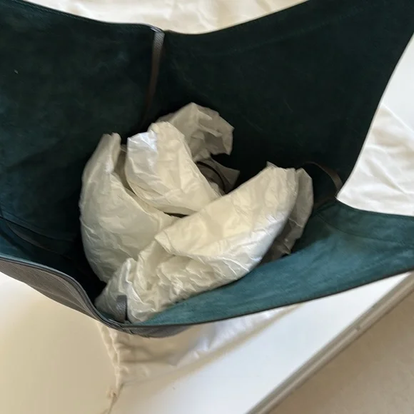 Mansur Gavriel Soft M Hobo, Seaweed - Picture 9 of 9